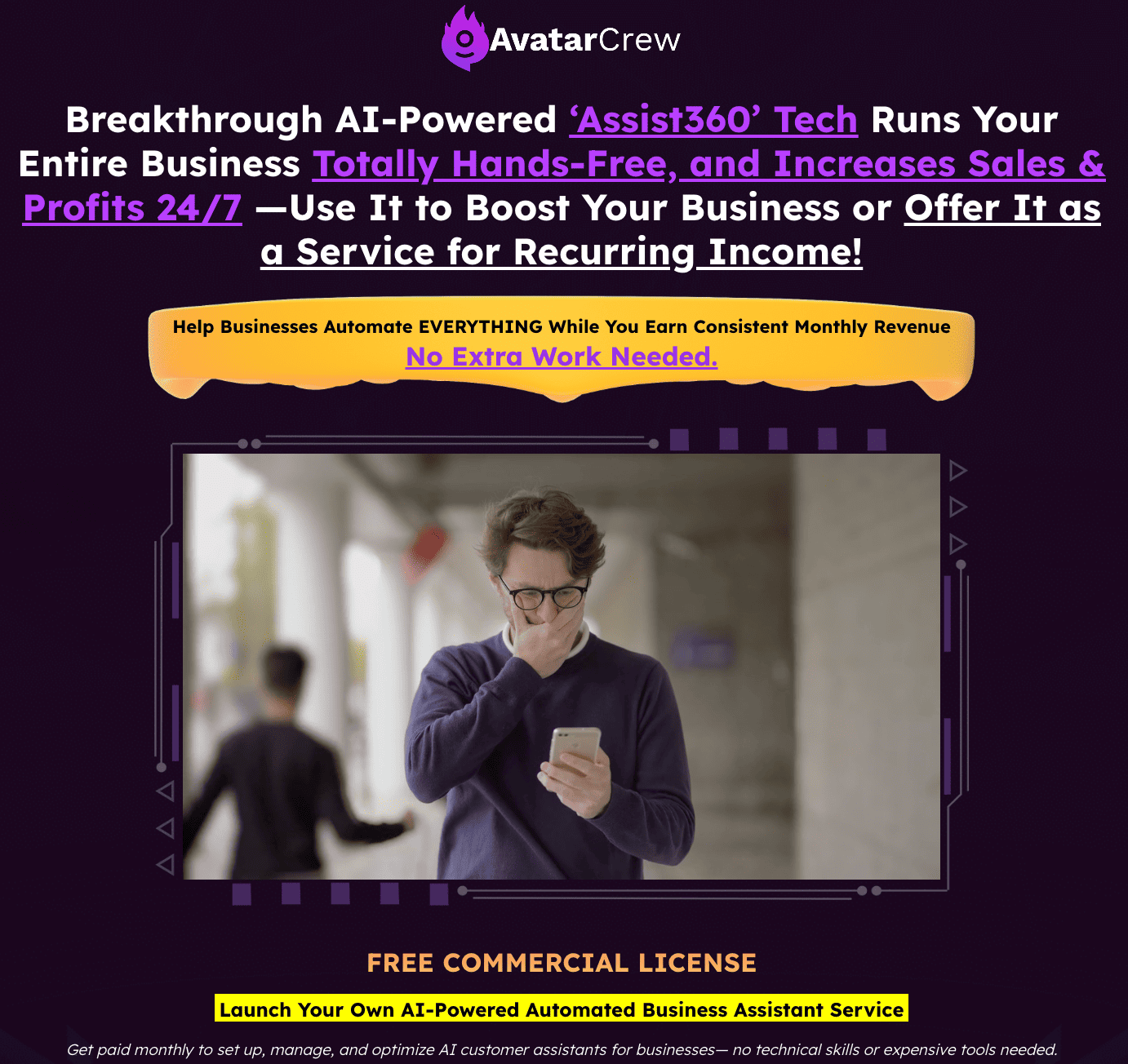 Ai Avatar Crew OTO – Create Conversations That Hook Your Audience Instantly